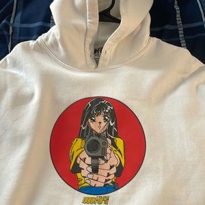 Hookups girl with a Gun hoodie